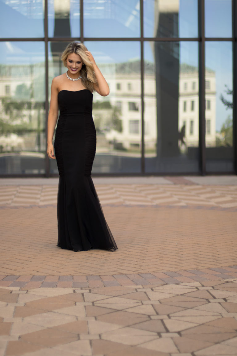 How to Wear Black to a Wedding Champagne & Chanel