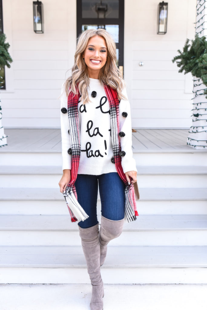 Holiday Sweaters – Champagne & Chanel